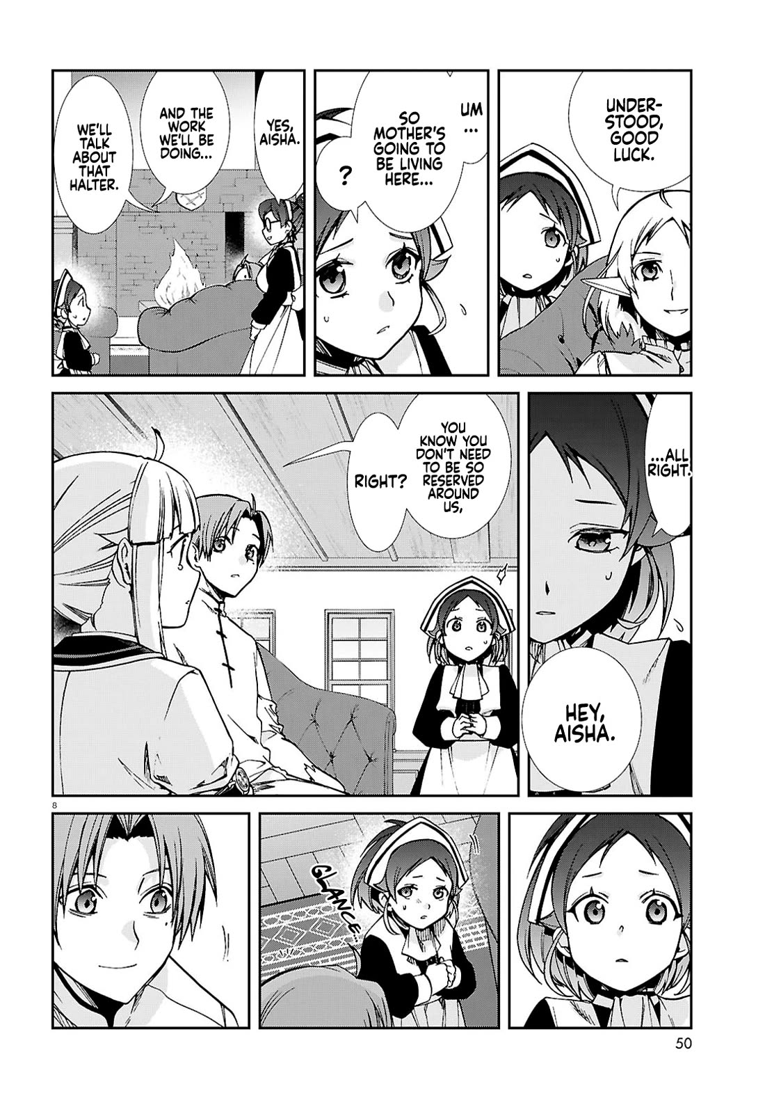 Mushoku Tensei ~Isekai Ittara Honki Dasu~ chapter 116 page 8