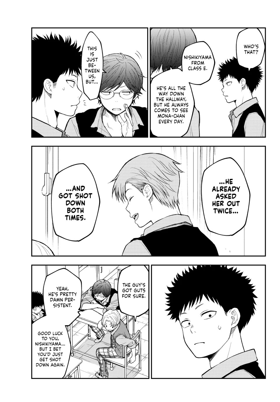 My Charms Are Wasted On Kuroiwa Medaka chapter 185 page 9