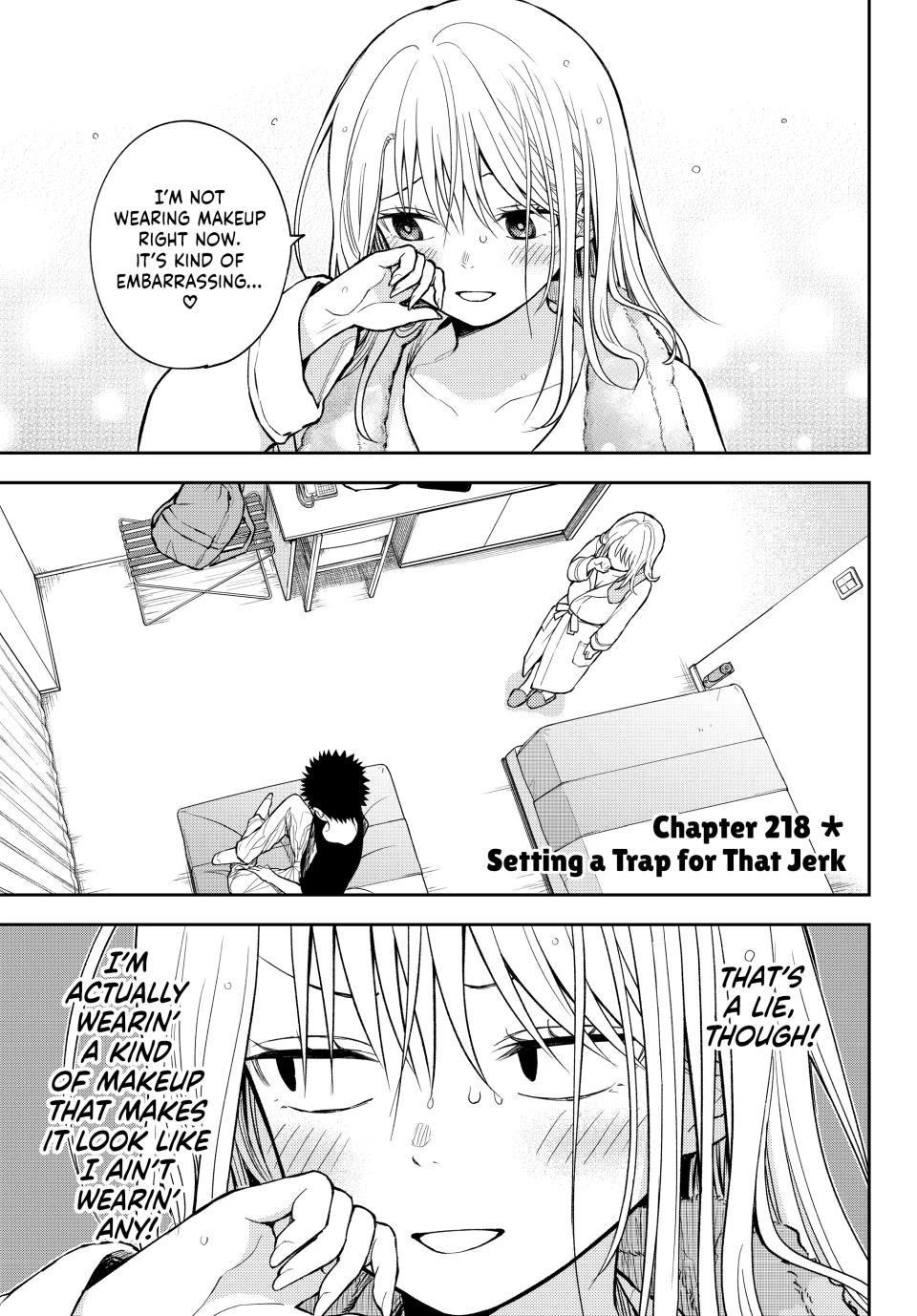 My Charms Are Wasted On Kuroiwa Medaka chapter 218 page 1