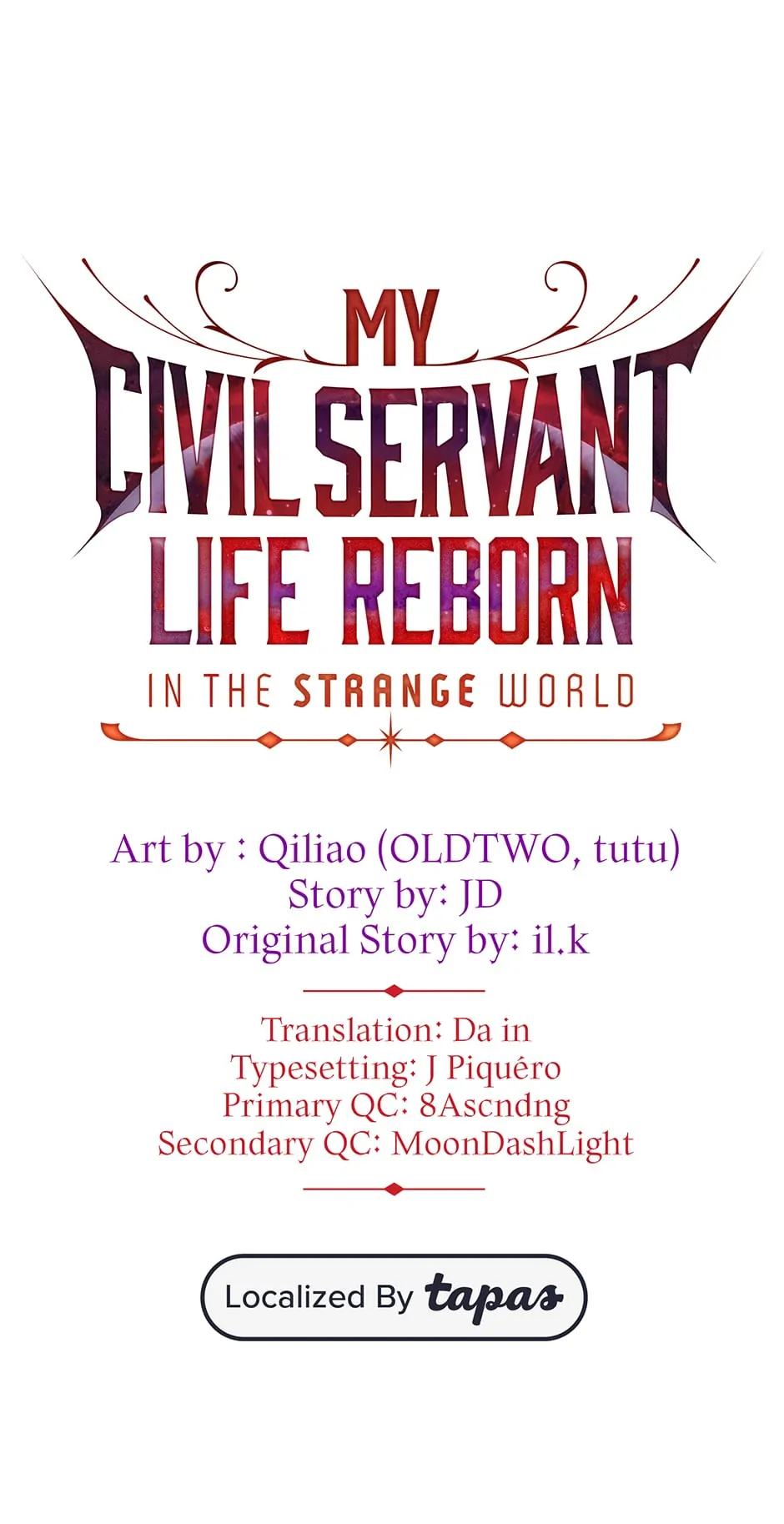 My Civil Servant Life Reborn in the Strange World chapter 81 page 1