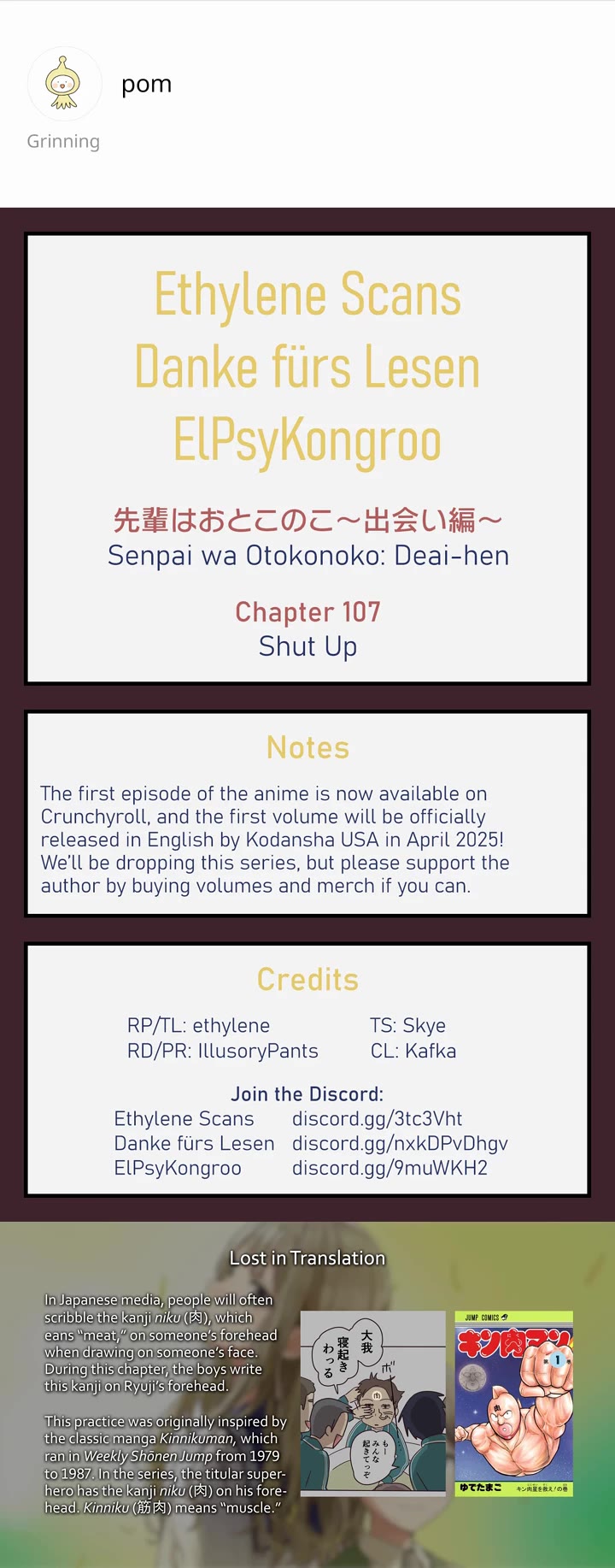 My Crossdressing Senpai chapter 107 page 21