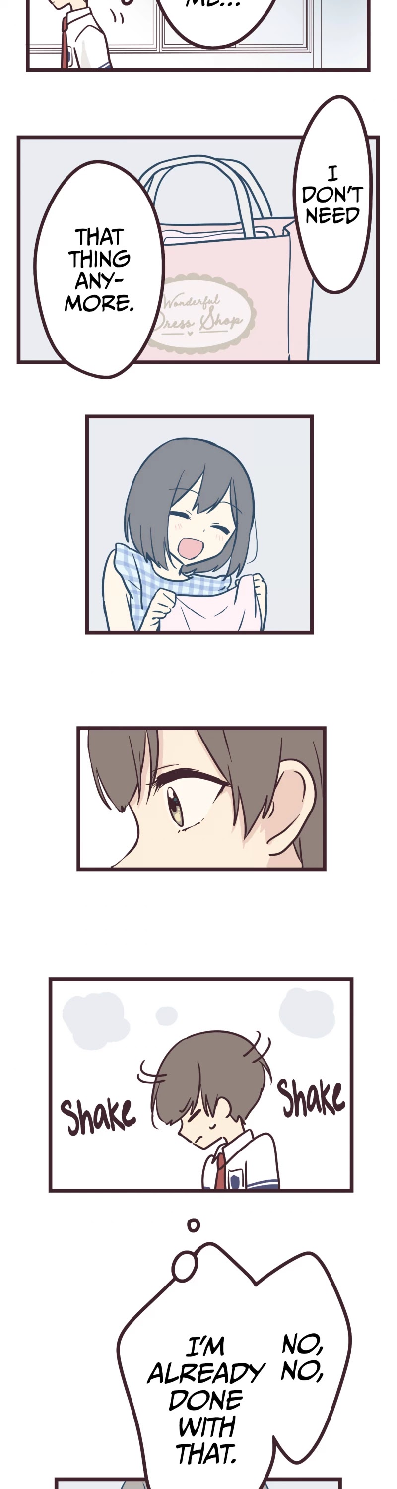 My Crossdressing Senpai chapter 14 page 14