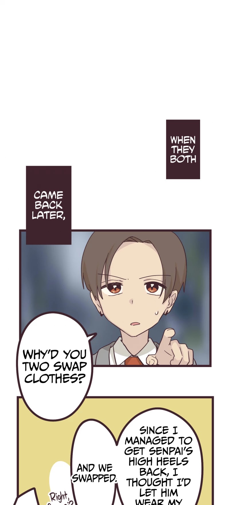 My Crossdressing Senpai chapter 17 page 3