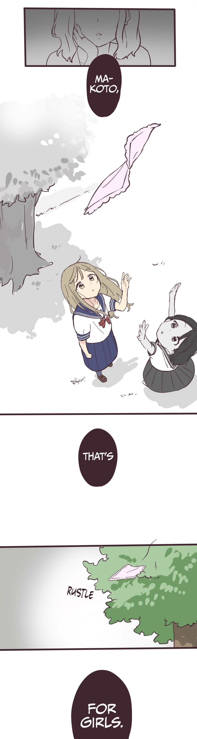 My Crossdressing Senpai chapter 3 page 21