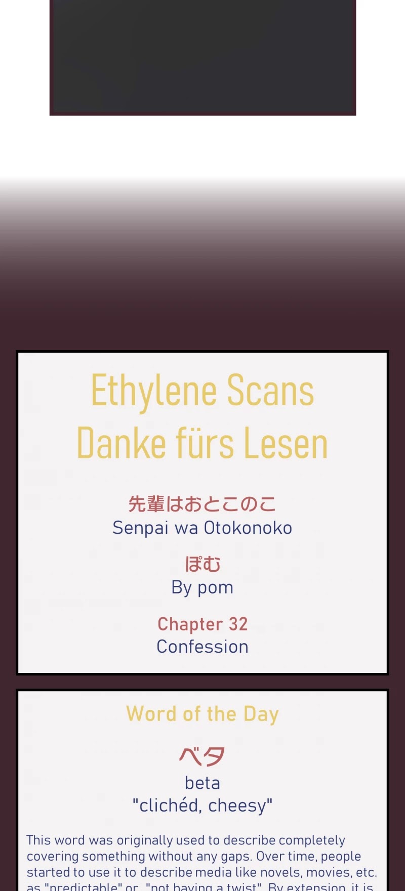 My Crossdressing Senpai chapter 32 page 27