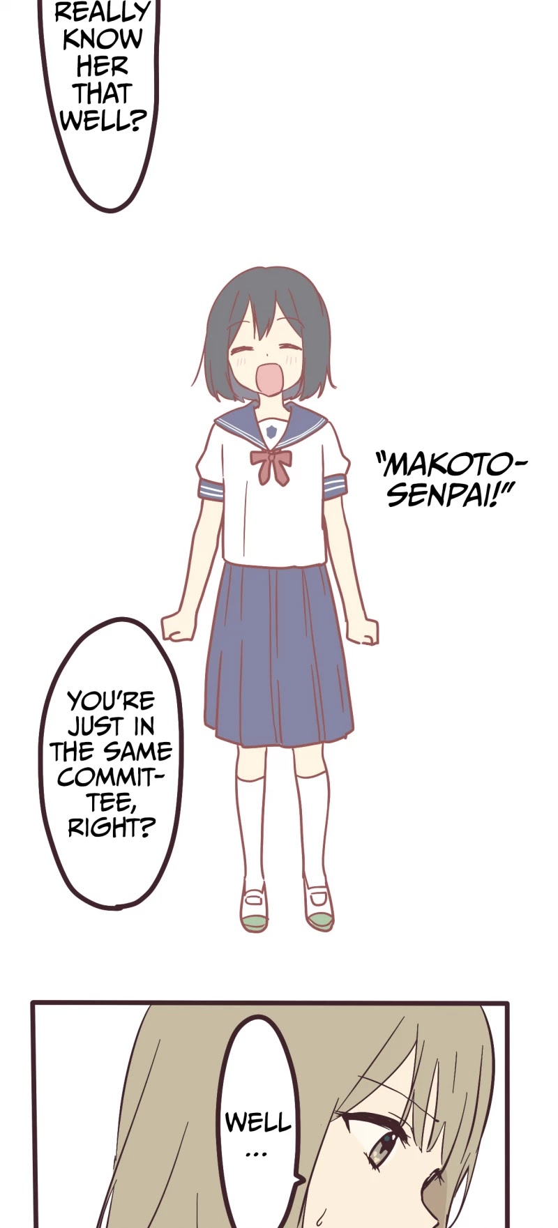 My Crossdressing Senpai chapter 4 page 11