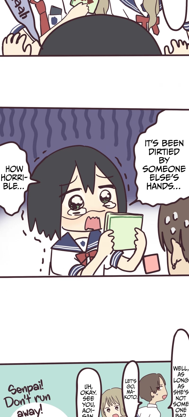 My Crossdressing Senpai chapter 4 page 23