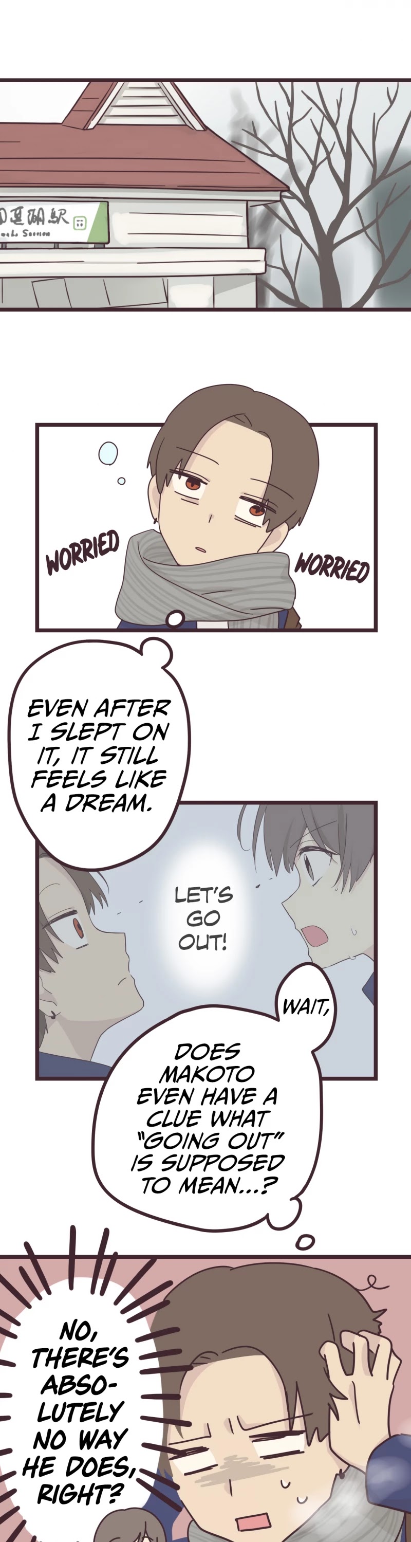 My Crossdressing Senpai chapter 41 page 1