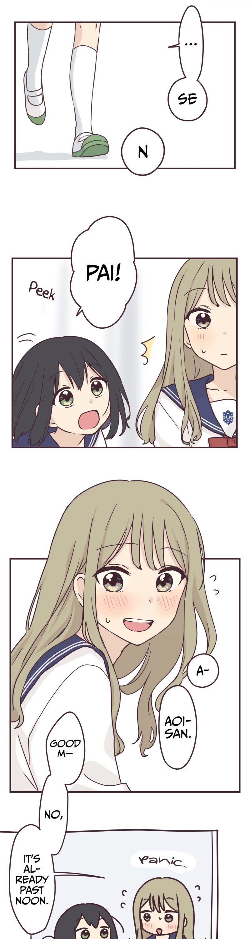 My Crossdressing Senpai chapter 58 page 5