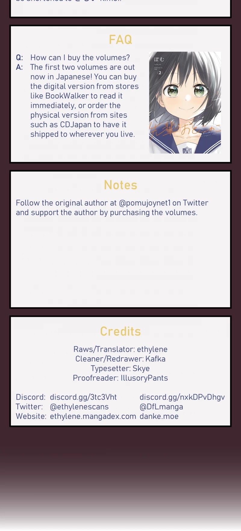 My Crossdressing Senpai chapter 70 page 32