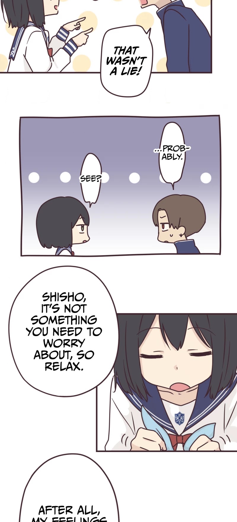 My Crossdressing Senpai chapter 74 page 7