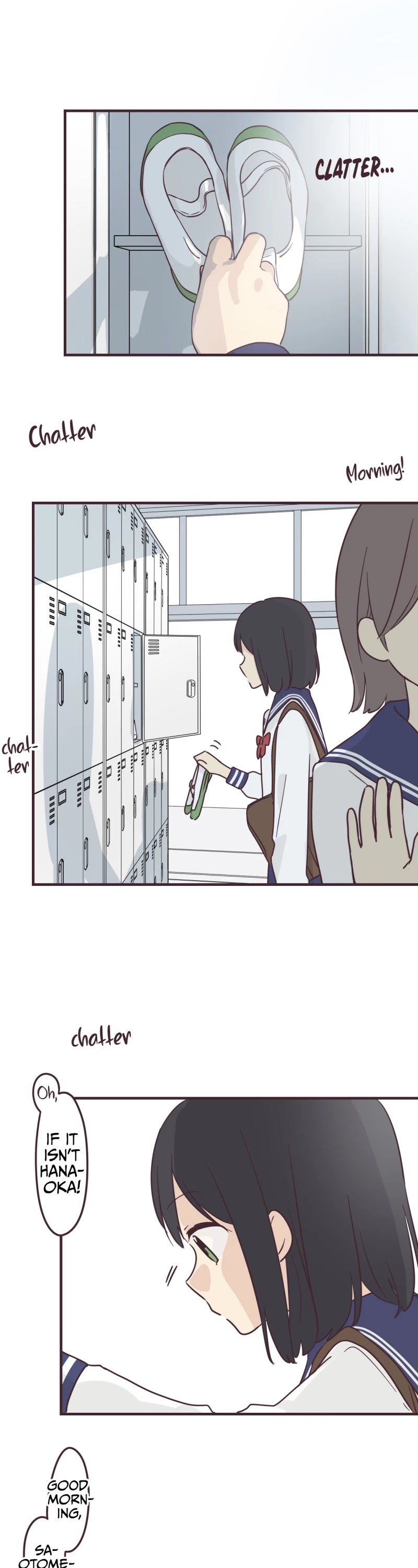 My Crossdressing Senpai chapter 95 page 1