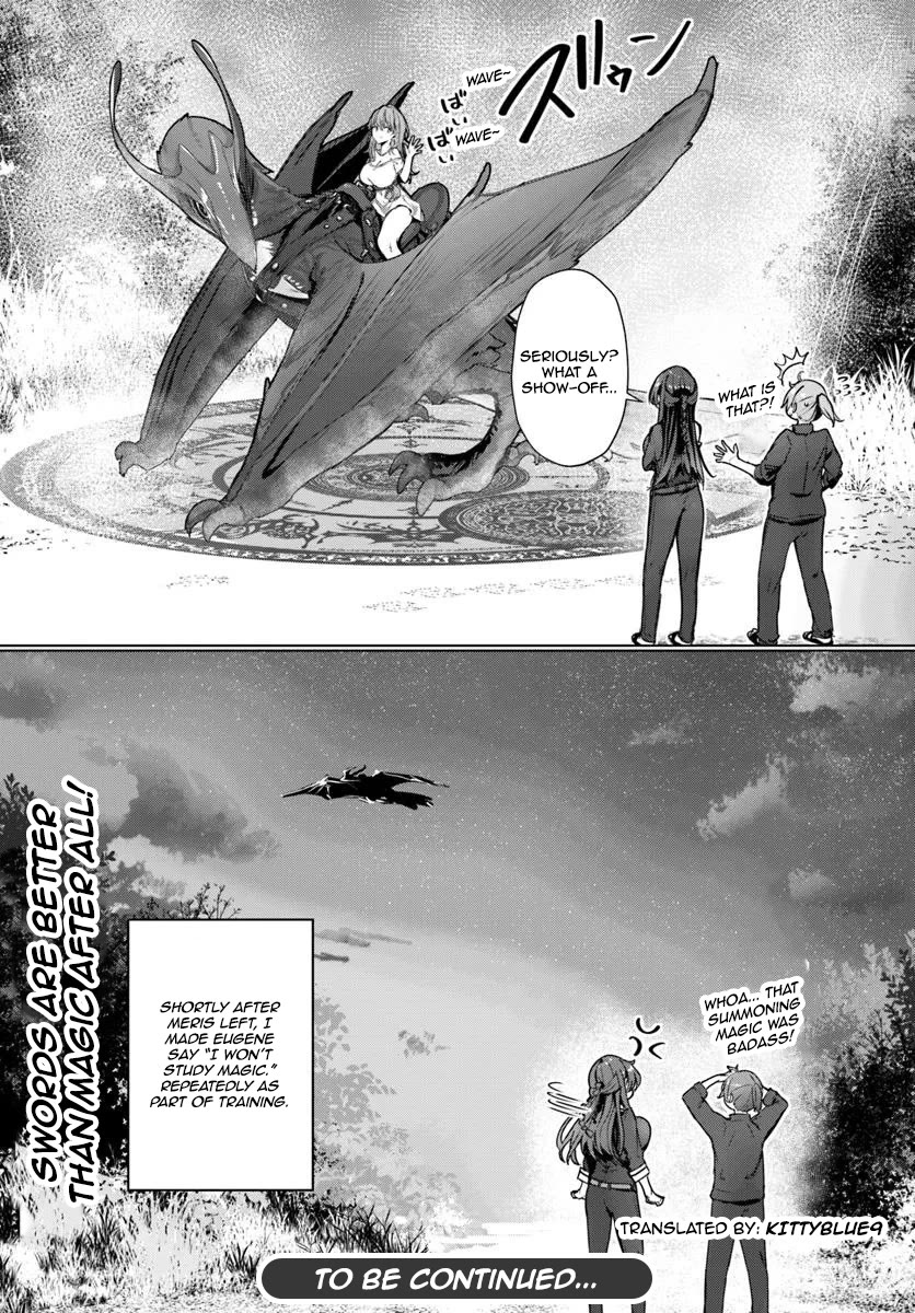 My Female Sword Master, Whom I Live With, Is So Cute That I'm Happy Every Day chapter 6 page 24