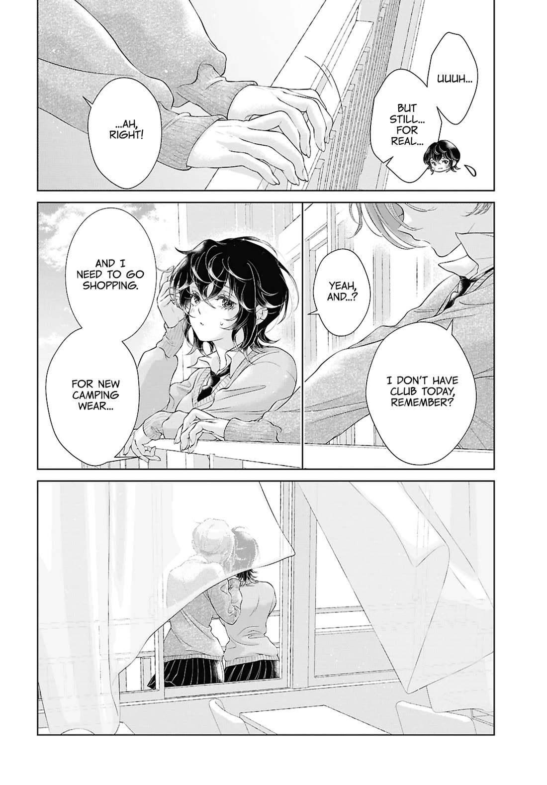 My Girlfriend's Not Here Today chapter 32 page 8