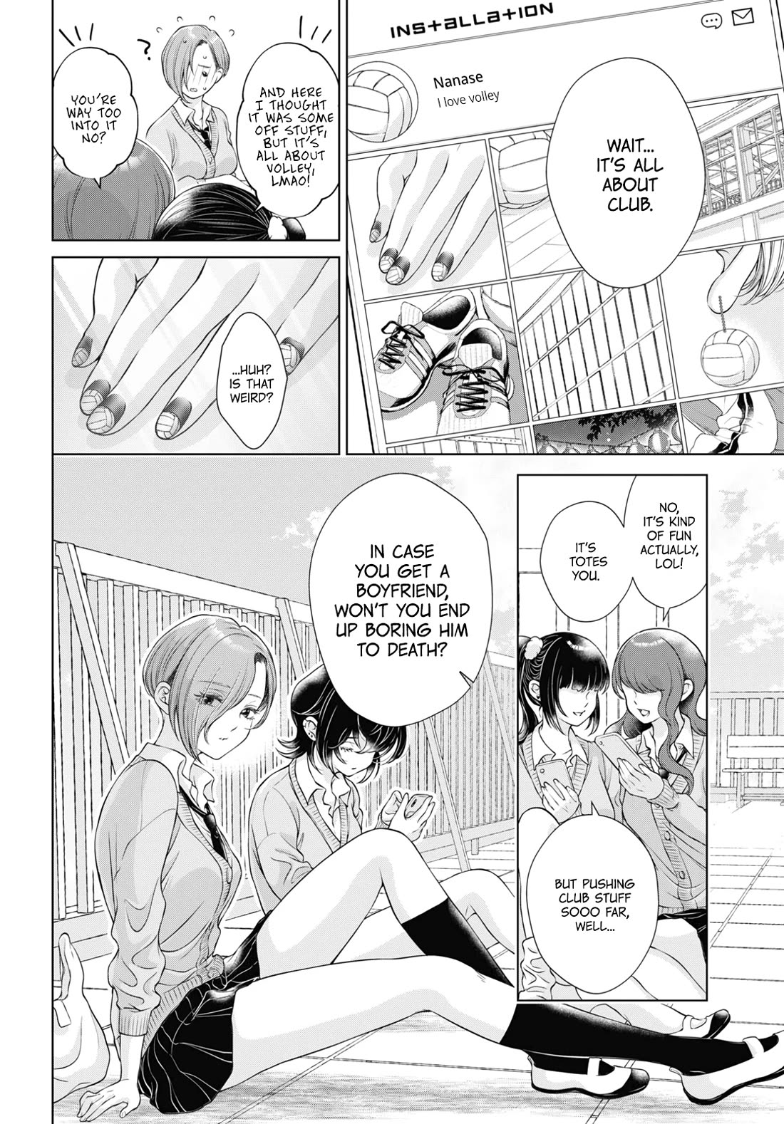 My Girlfriend's Not Here Today chapter 7 page 8