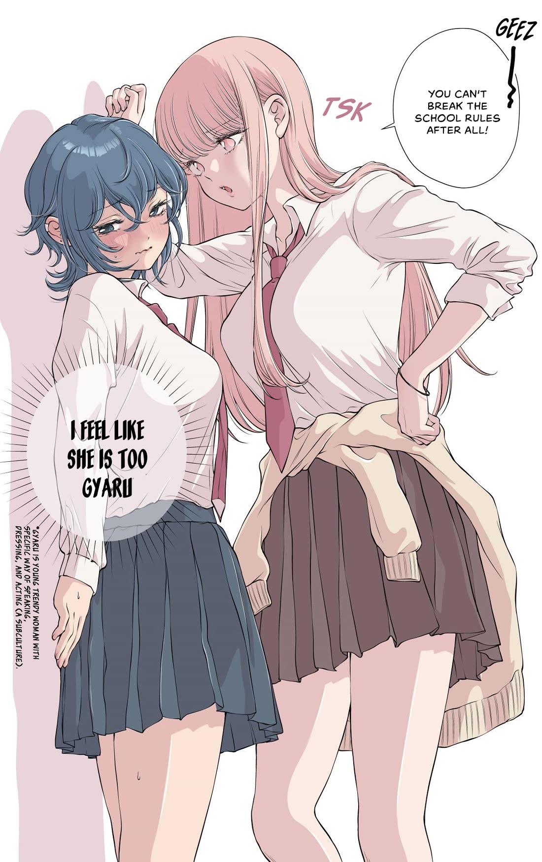 My Girlfriend's Not Here Today chapter 8.5 page 2