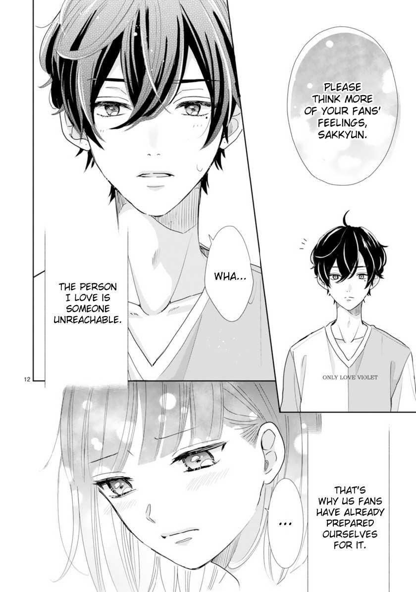 My Idol Came To My House! chapter 3 page 12