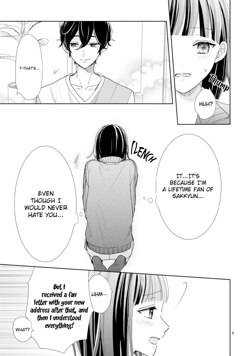 My Idol Came To My House! chapter 3 page 9