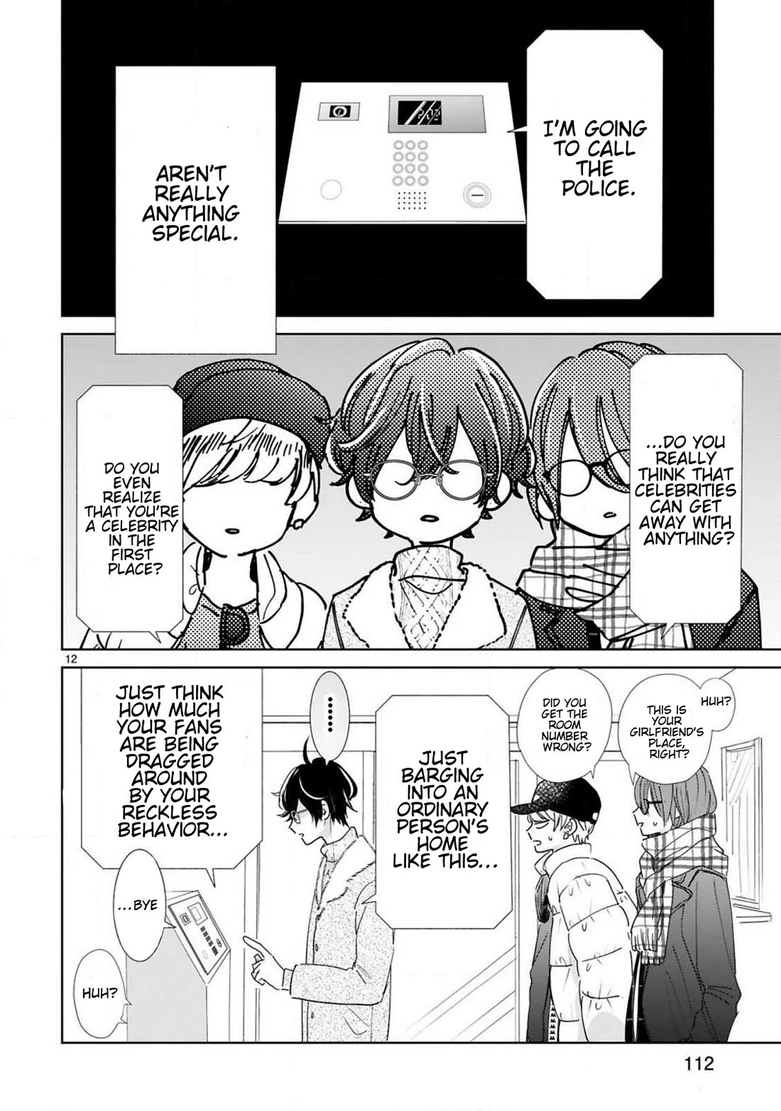 My Idol Came To My House! chapter 5 page 12