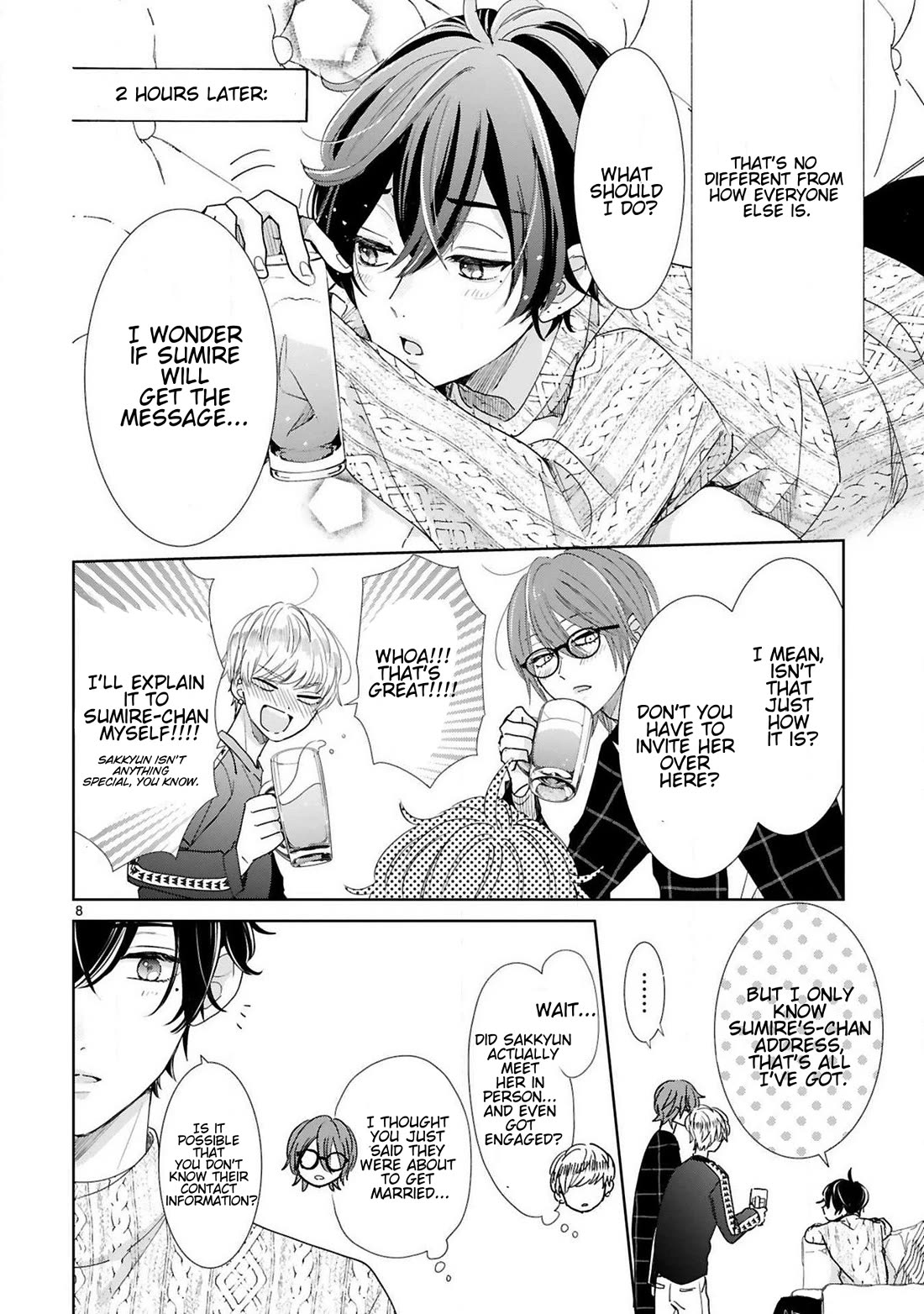 My Idol Came To My House! chapter 5 page 8