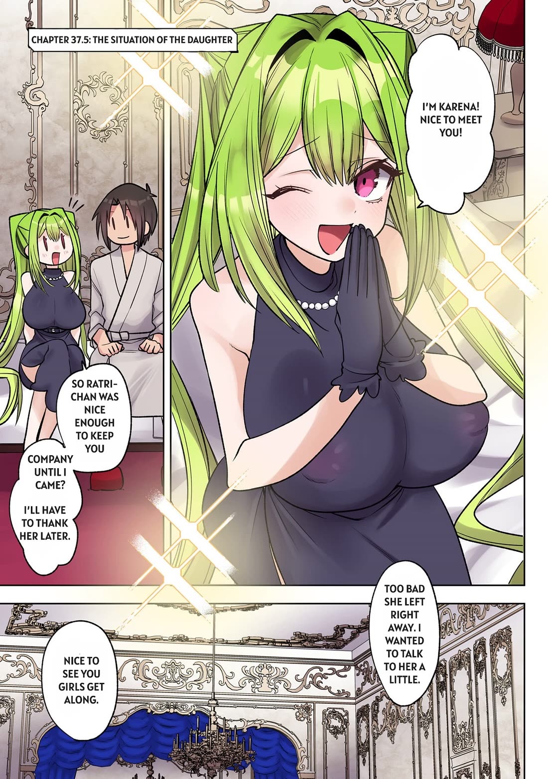 My level up is strange! ~ Reincarnation of a great Man in a Different World chapter 37.5 page 1