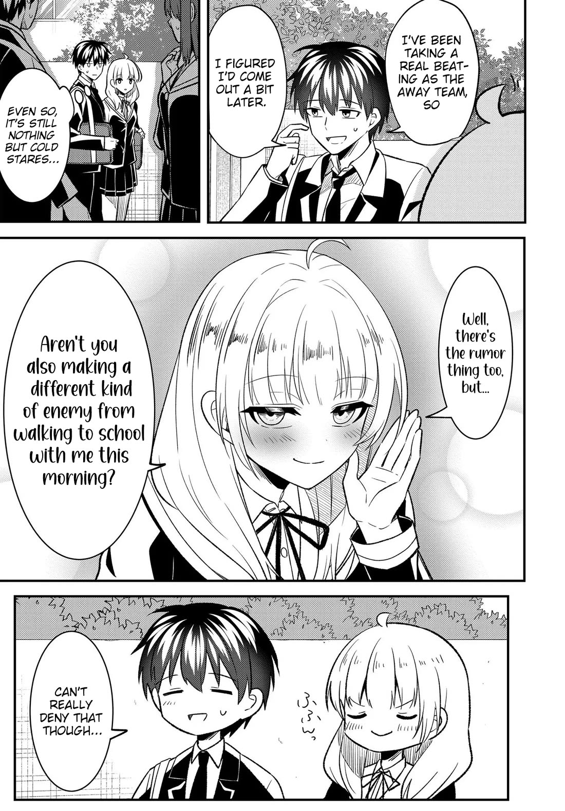 My Life Turned Around: After Being Cheated on and Falsely Accused, I Ended up Being Adored by the Most Beautiful Girl in School chapter 10 page 8