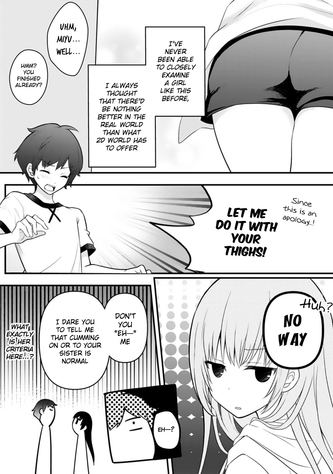 My Little Sister is the Best Masturbation Material chapter 1 page 12