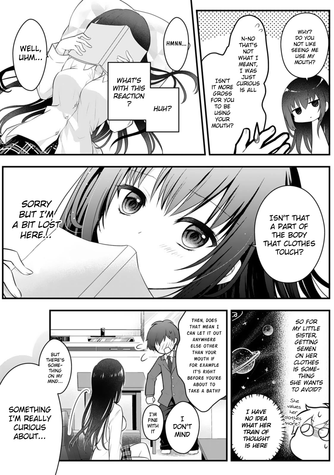 My Little Sister is the Best Masturbation Material chapter 1 page 30