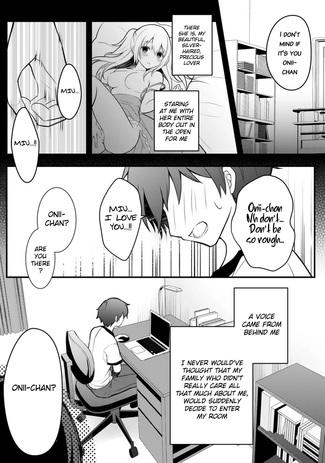 My Little Sister is the Best Masturbation Material chapter 1 page 8