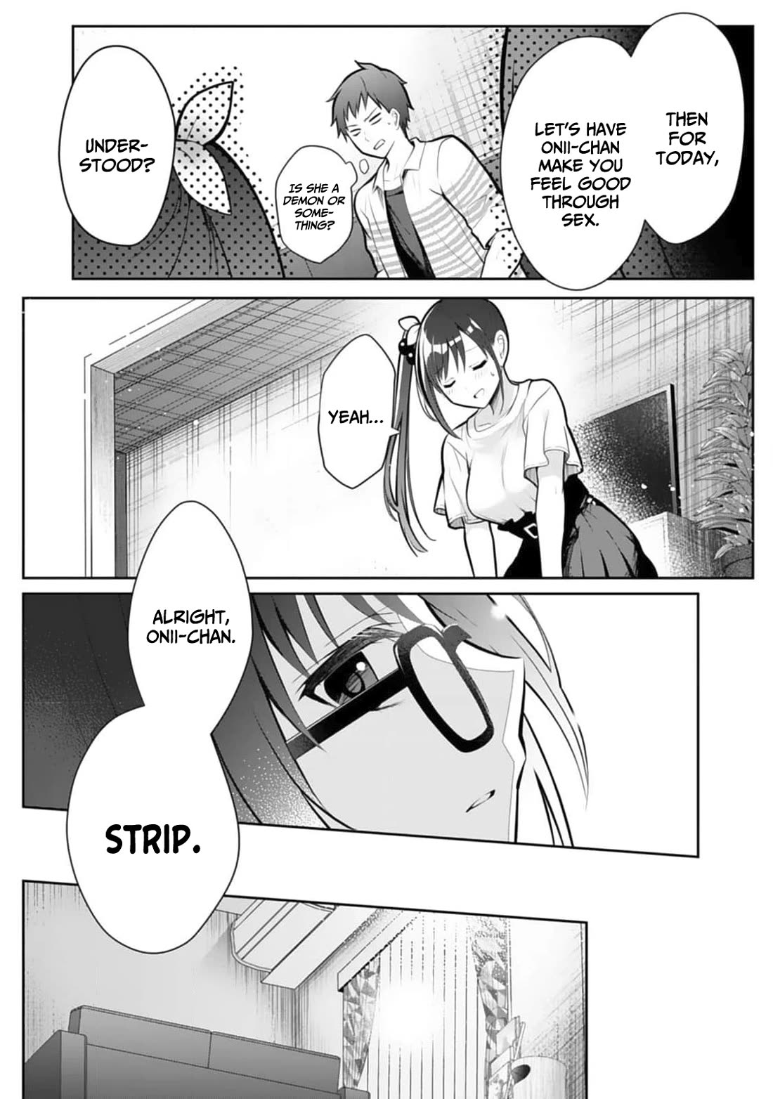 My Little Sister is the Best Masturbation Material chapter 10 page 8