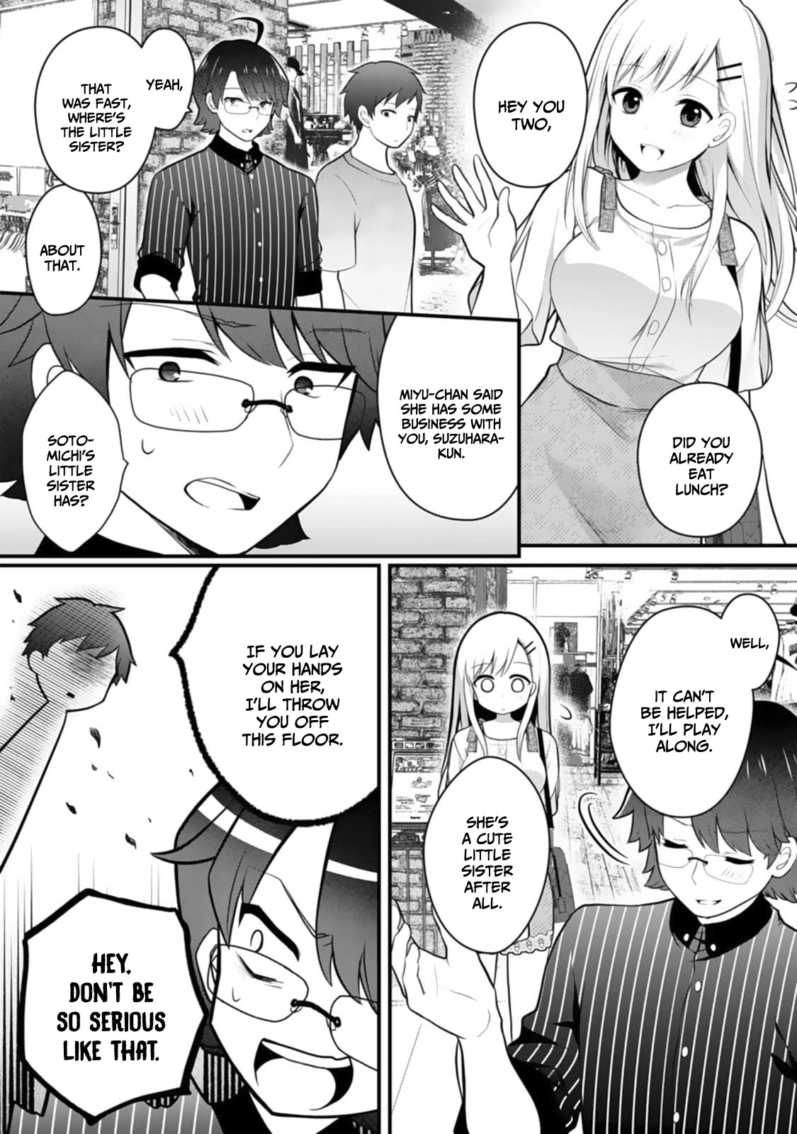 My Little Sister is the Best Masturbation Material chapter 4 page 19