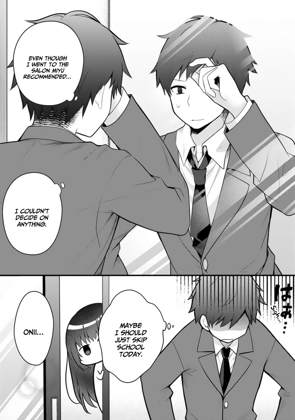 My Little Sister is the Best Masturbation Material chapter 4 page 2