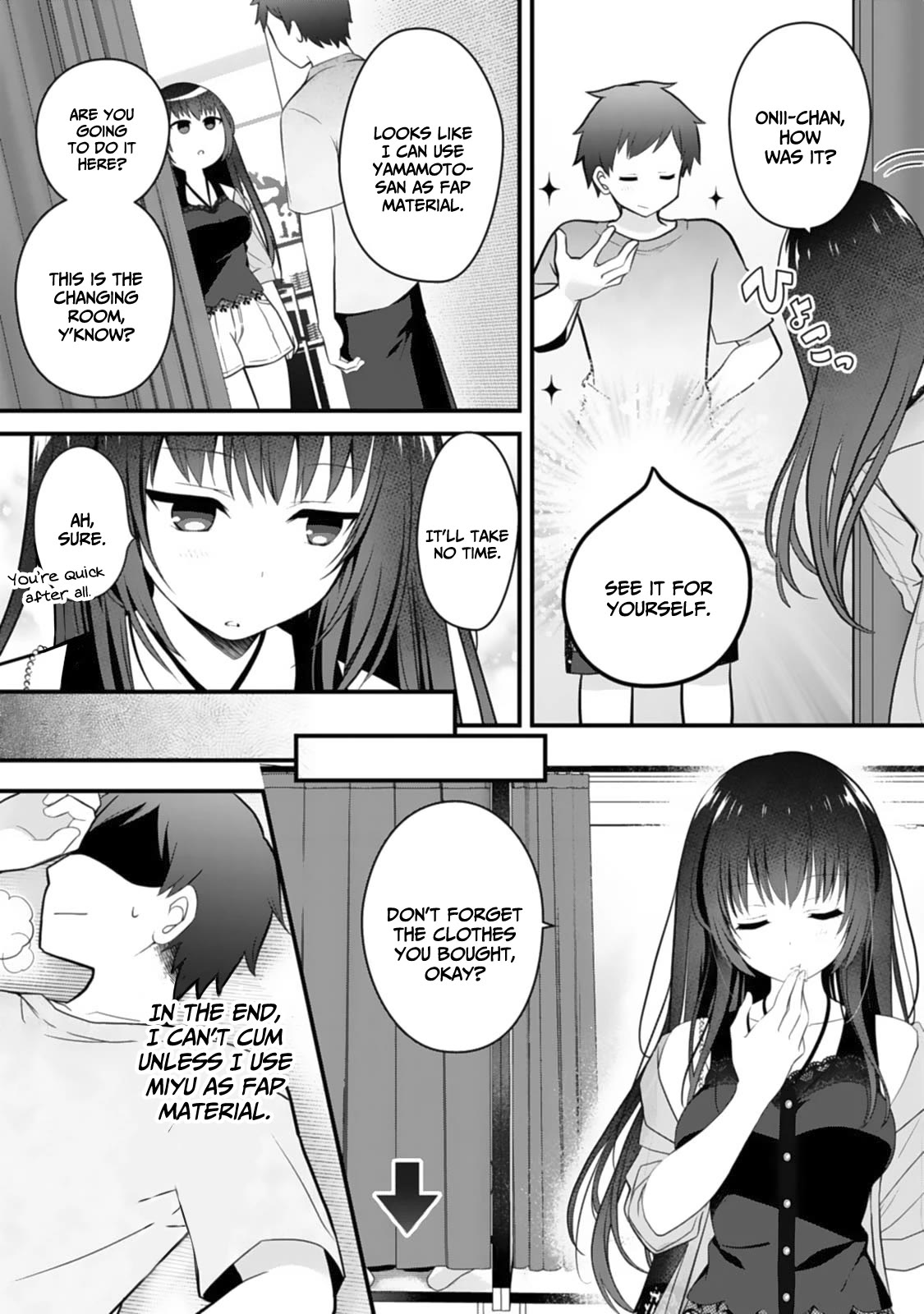 My Little Sister is the Best Masturbation Material chapter 4 page 26