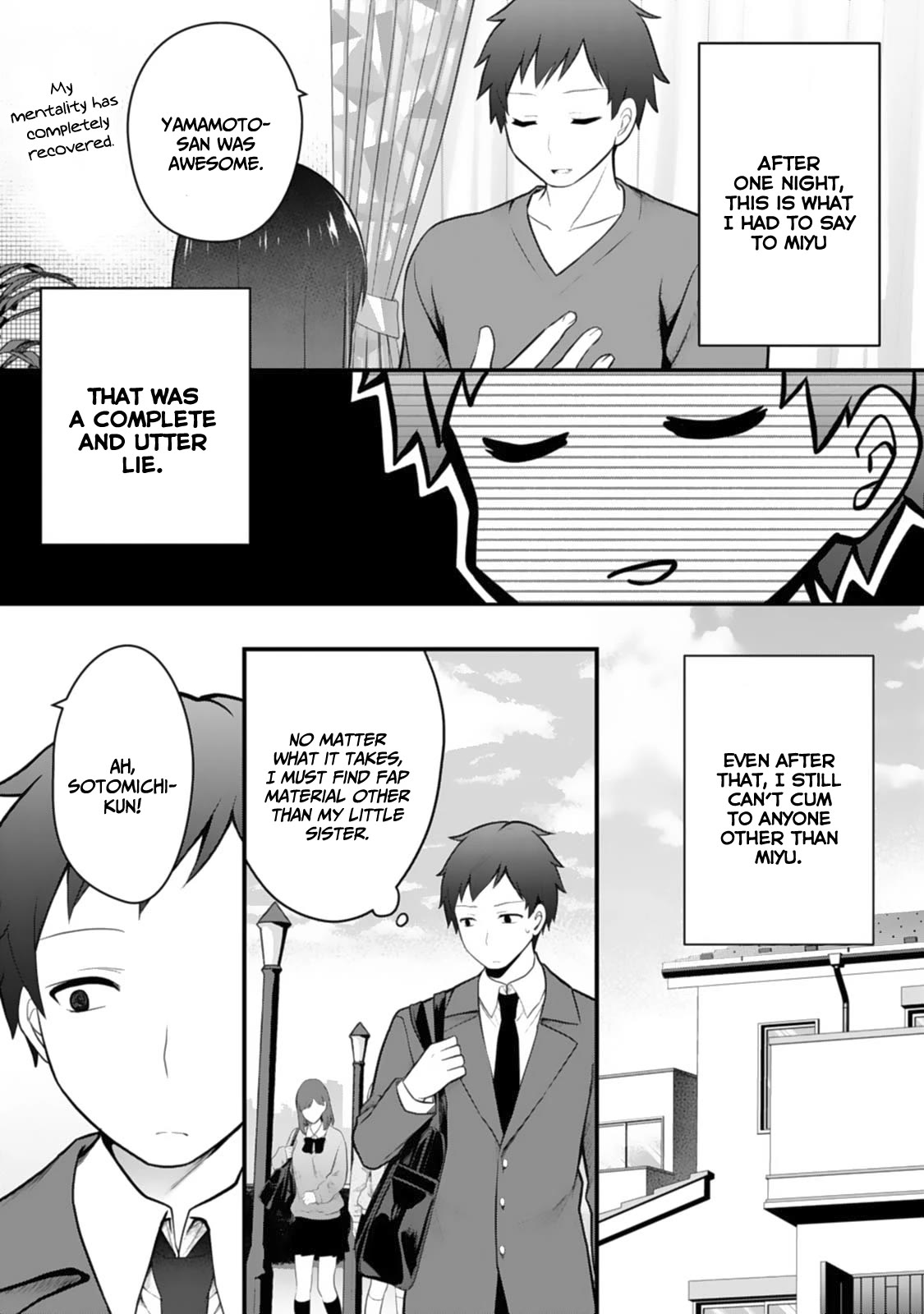 My Little Sister is the Best Masturbation Material chapter 5 page 2