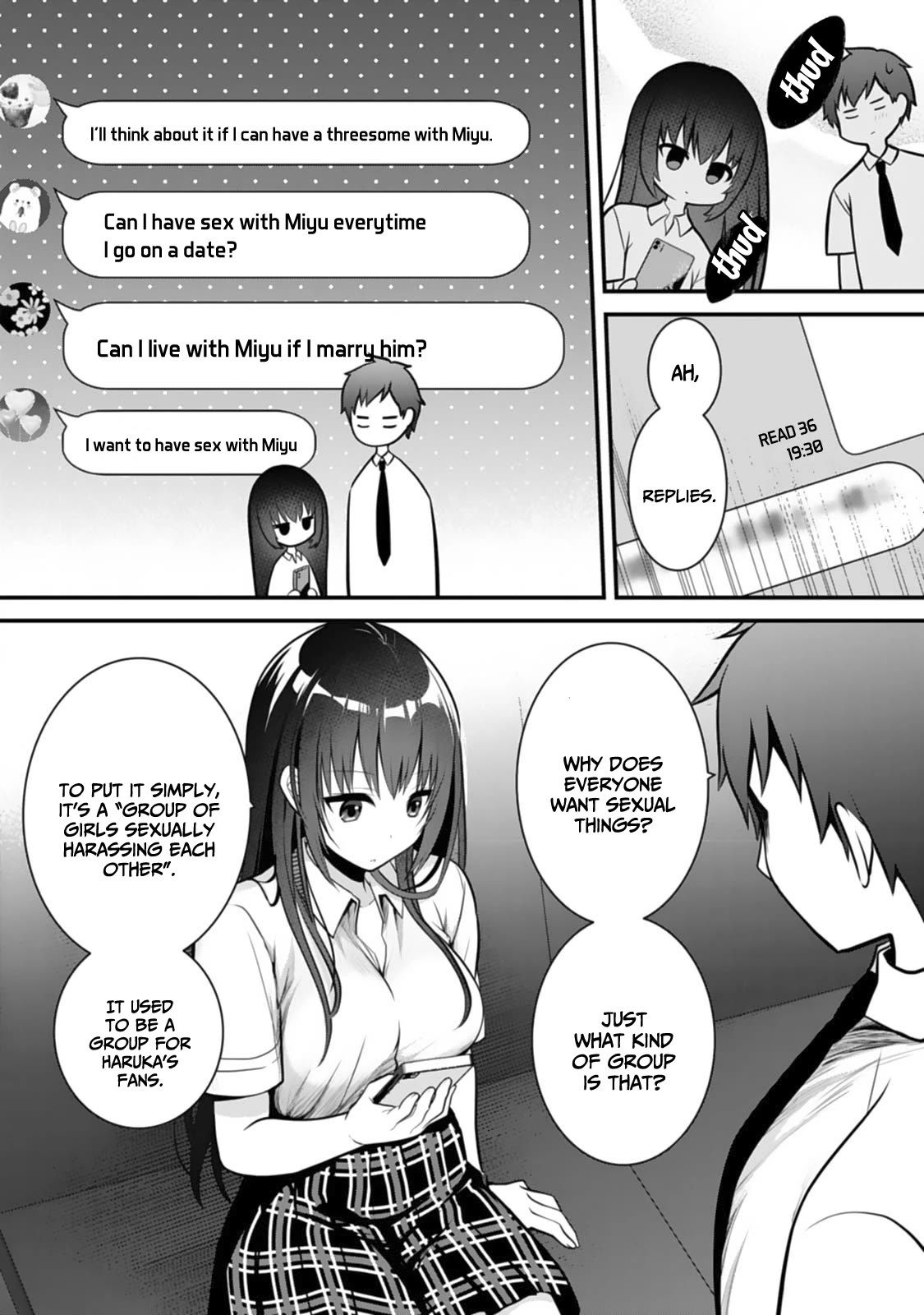 My Little Sister is the Best Masturbation Material chapter 8 page 18