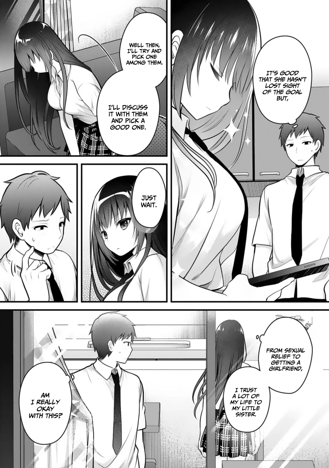 My Little Sister is the Best Masturbation Material chapter 8 page 21
