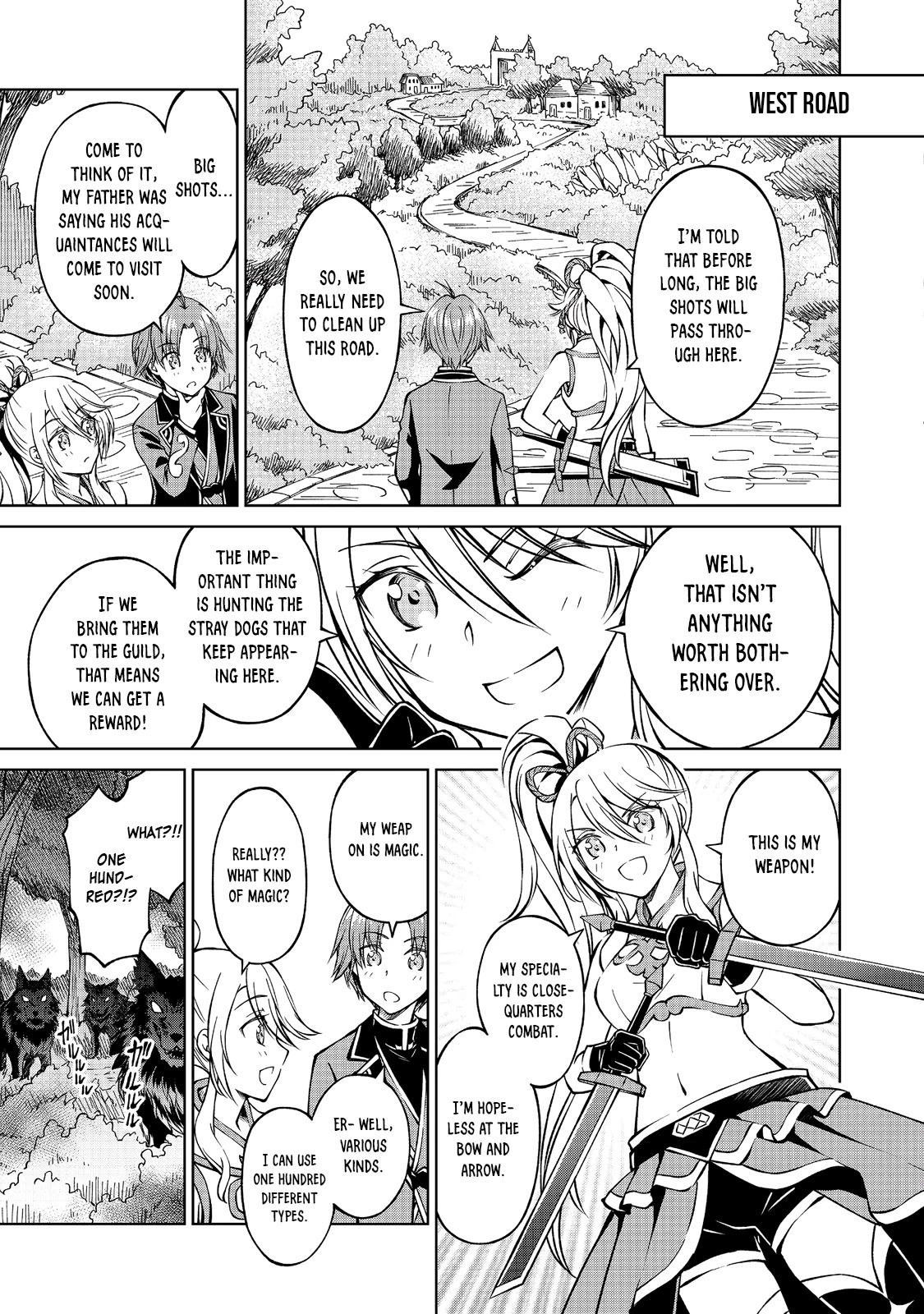 My Noble Family Is Headed for Ruin, so I May as Well Study Magic in My Free Time chapter 5 page 8