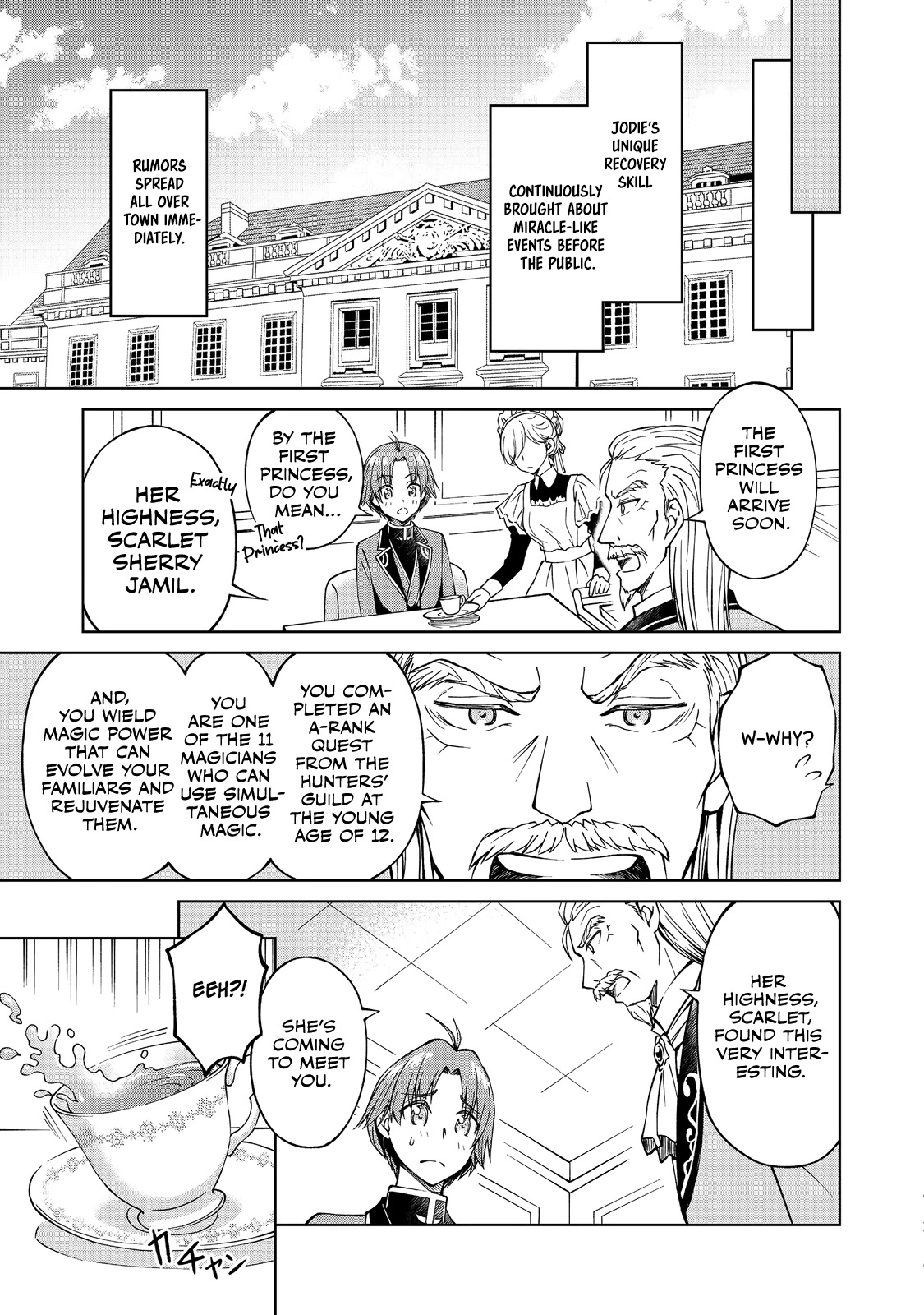 My Noble Family Is Headed for Ruin, so I May as Well Study Magic in My Free Time chapter 6 page 22