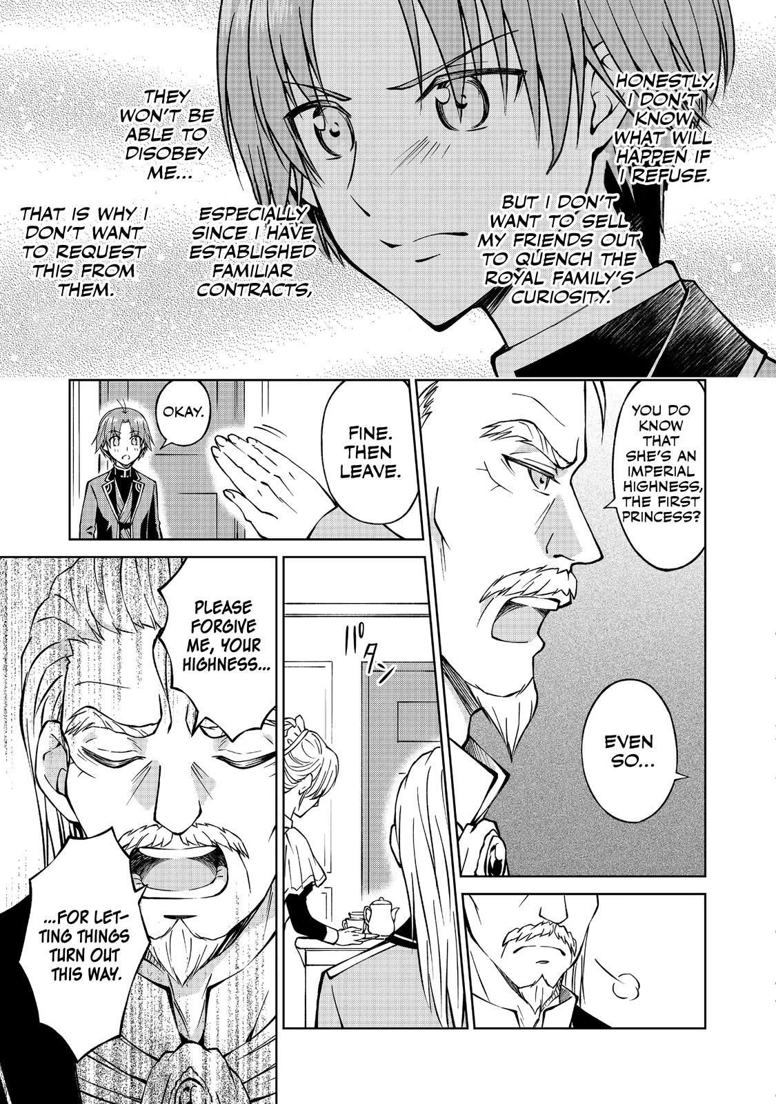 My Noble Family Is Headed for Ruin, so I May as Well Study Magic in My Free Time chapter 6 page 24