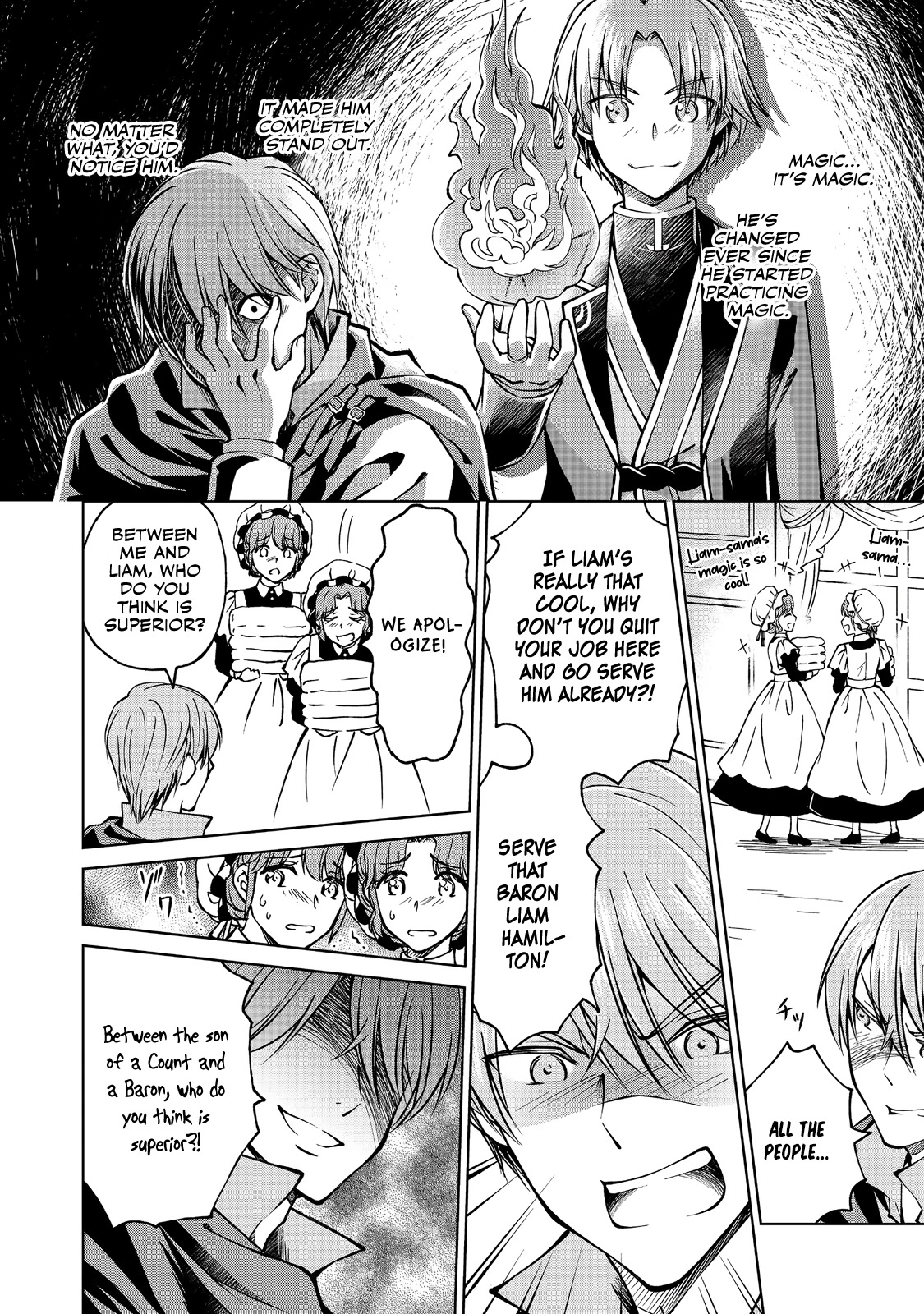 My Noble Family Is Headed for Ruin, so I May as Well Study Magic in My Free Time chapter 7 page 17