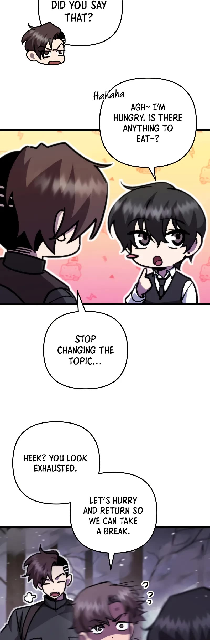 My School Life Pretending To Be a Worthless Person chapter 105 page 25