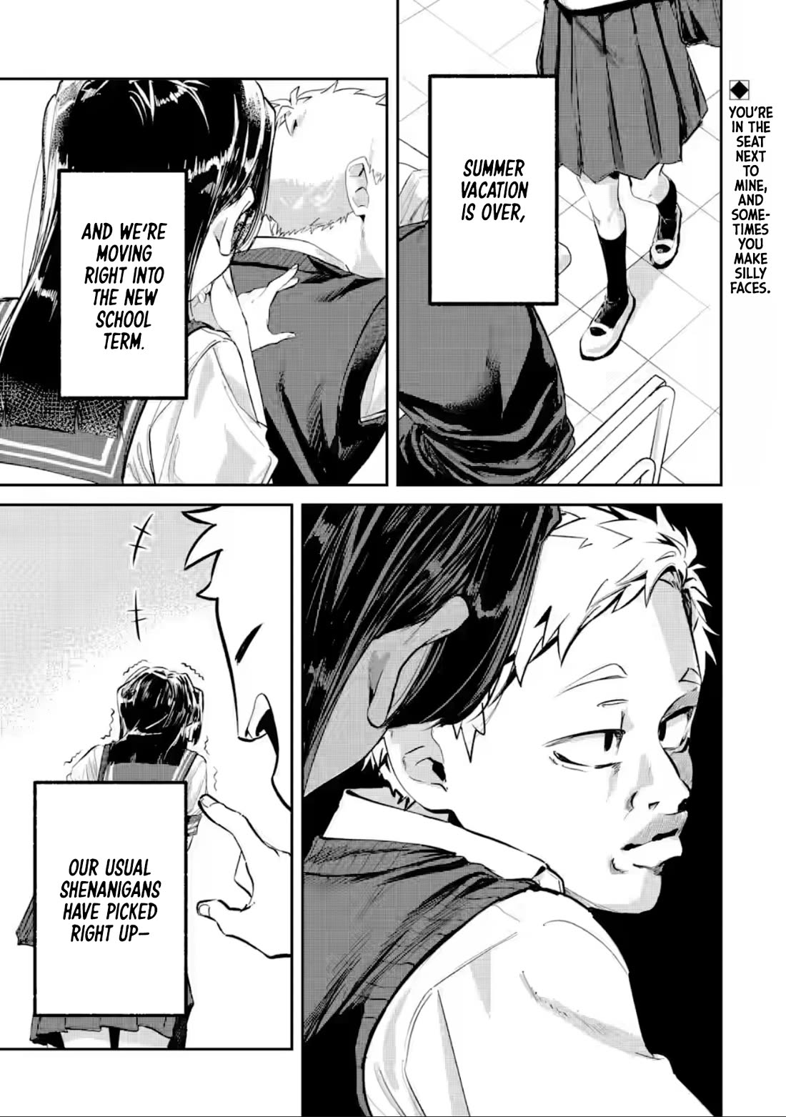 My Seatmate Wakao-san's Face Is Almost Visible but It's Not chapter 22 page 1