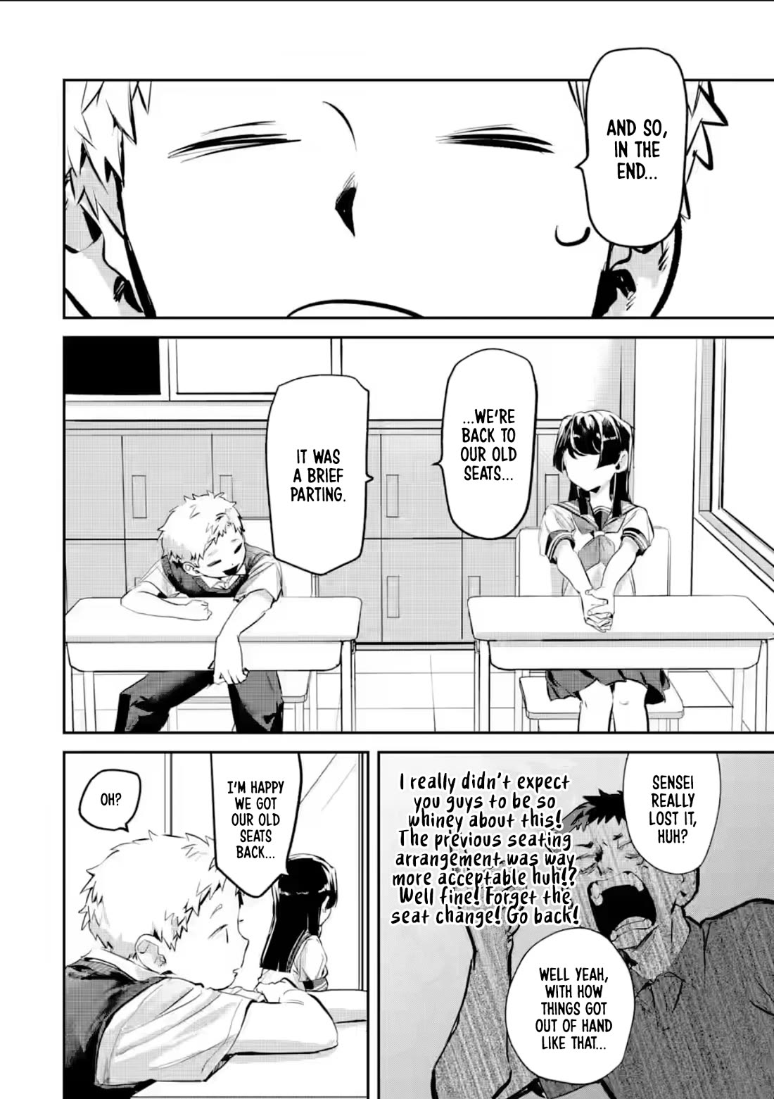 My Seatmate Wakao-san's Face Is Almost Visible but It's Not chapter 22 page 10