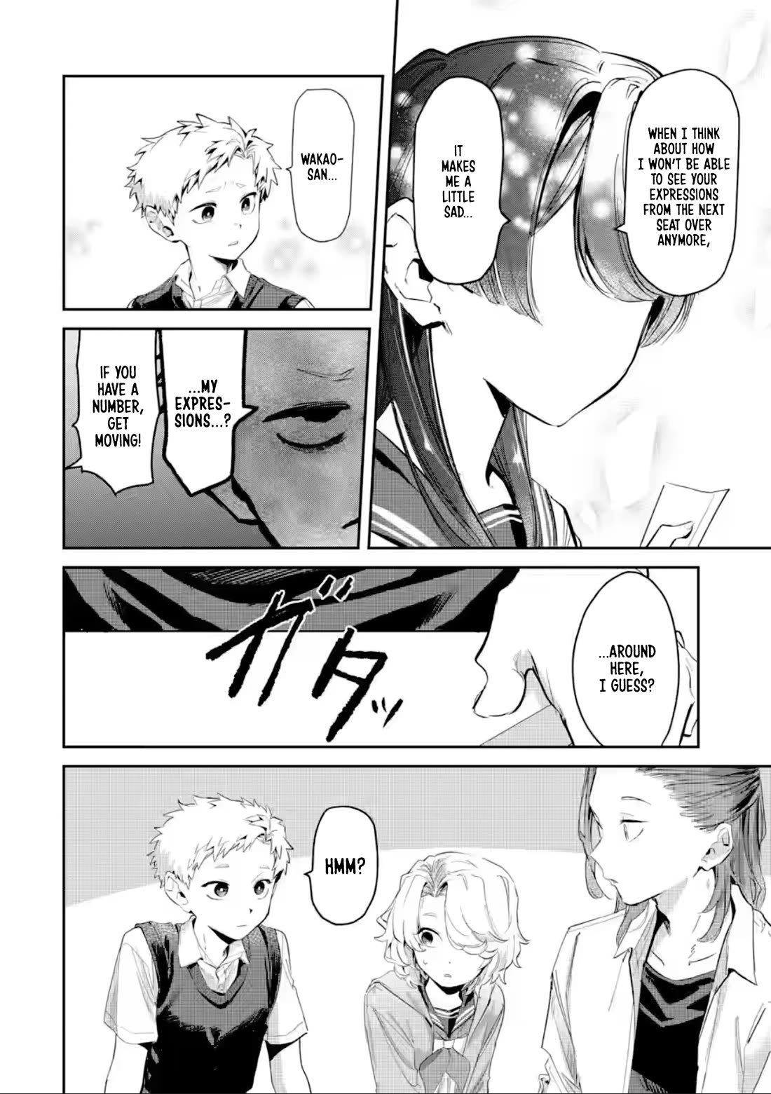 My Seatmate Wakao-san's Face Is Almost Visible but It's Not chapter 22 page 4