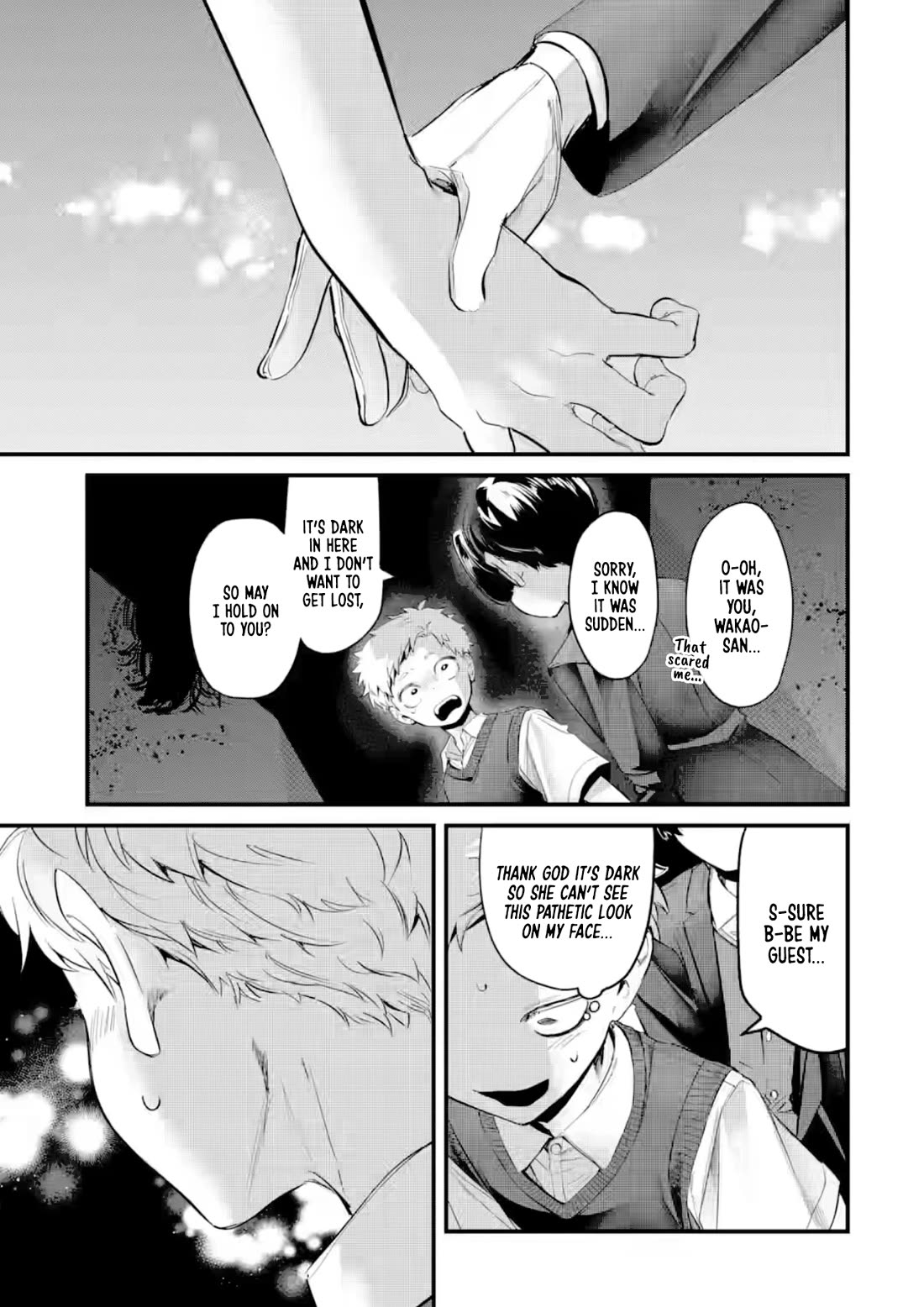 My Seatmate Wakao-san's Face Is Almost Visible but It's Not chapter 26 page 11