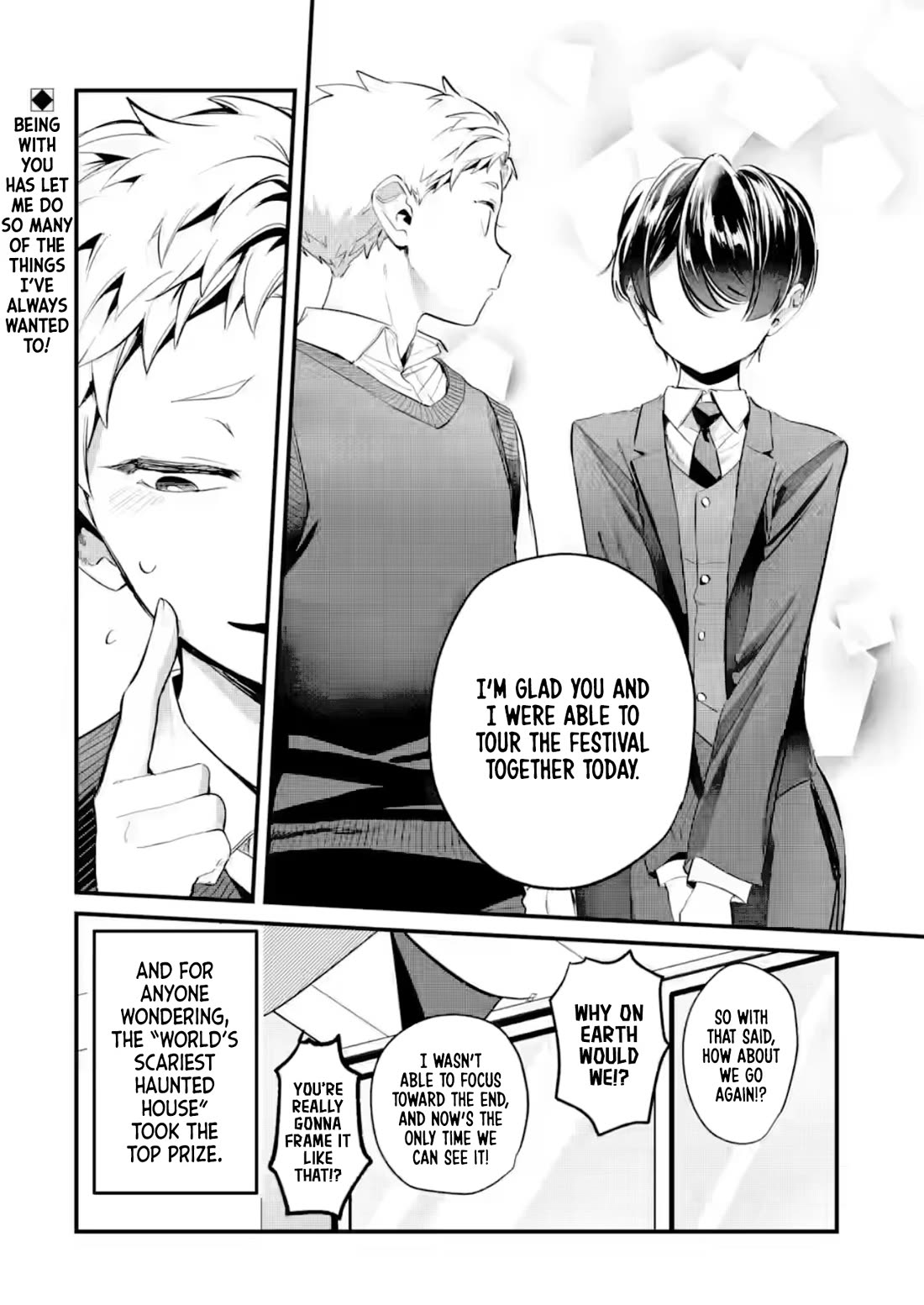 My Seatmate Wakao-san's Face Is Almost Visible but It's Not chapter 26 page 14