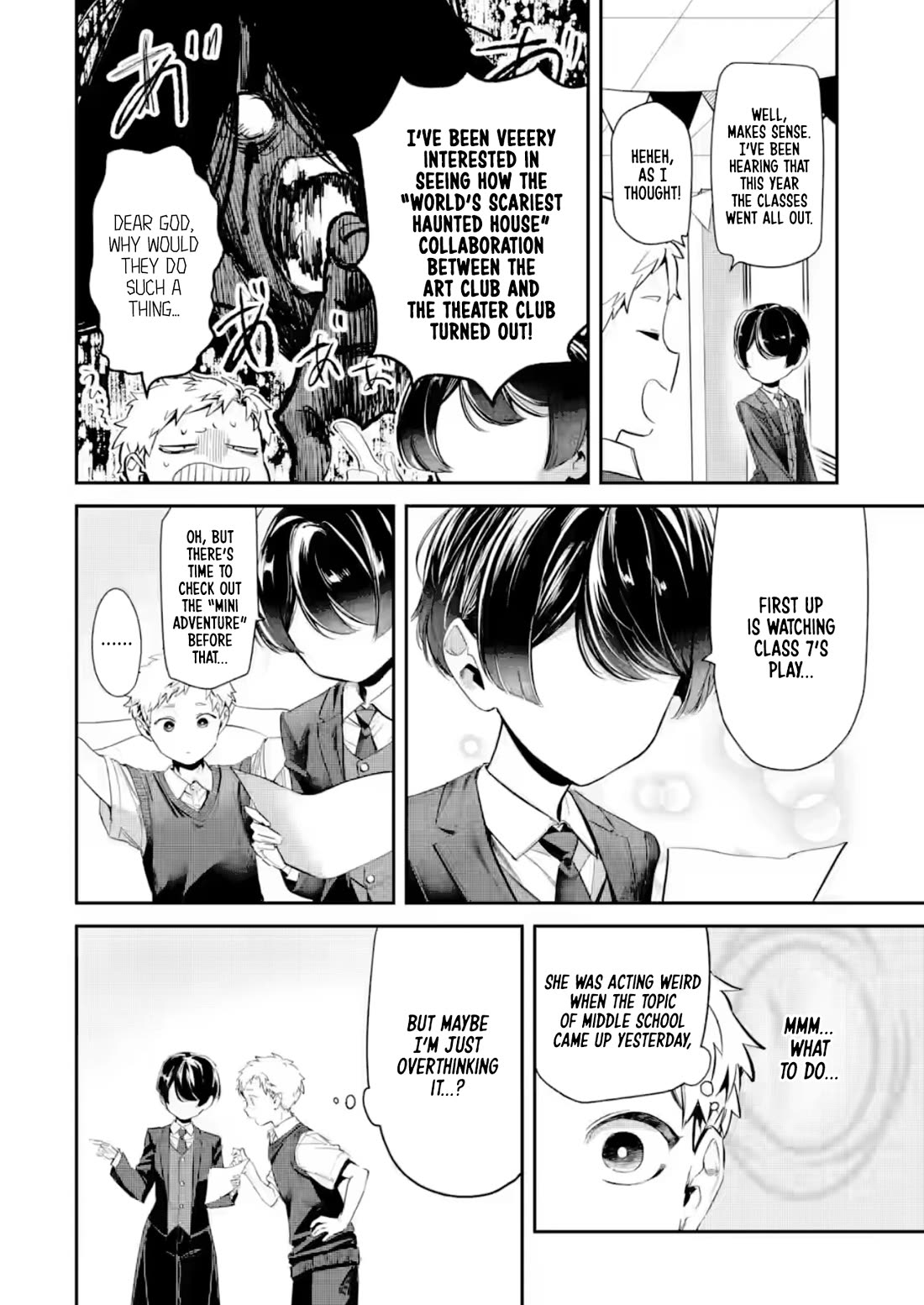 My Seatmate Wakao-san's Face Is Almost Visible but It's Not chapter 26 page 2