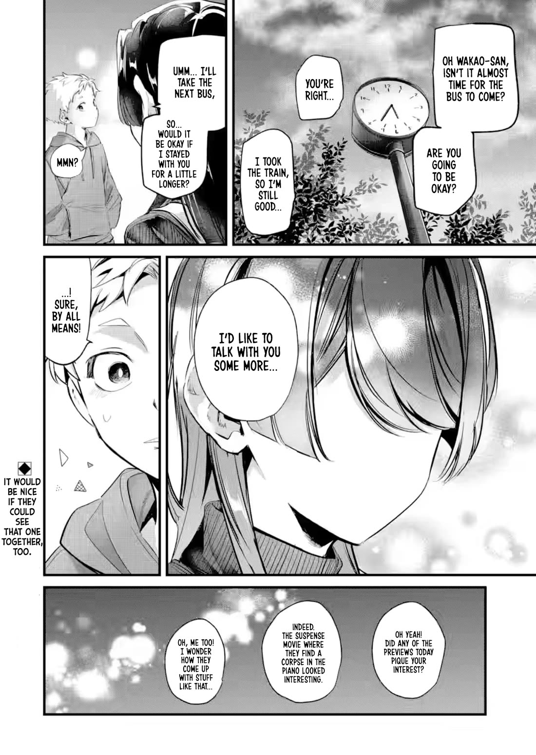 My Seatmate Wakao-san's Face Is Almost Visible but It's Not chapter 27 page 12