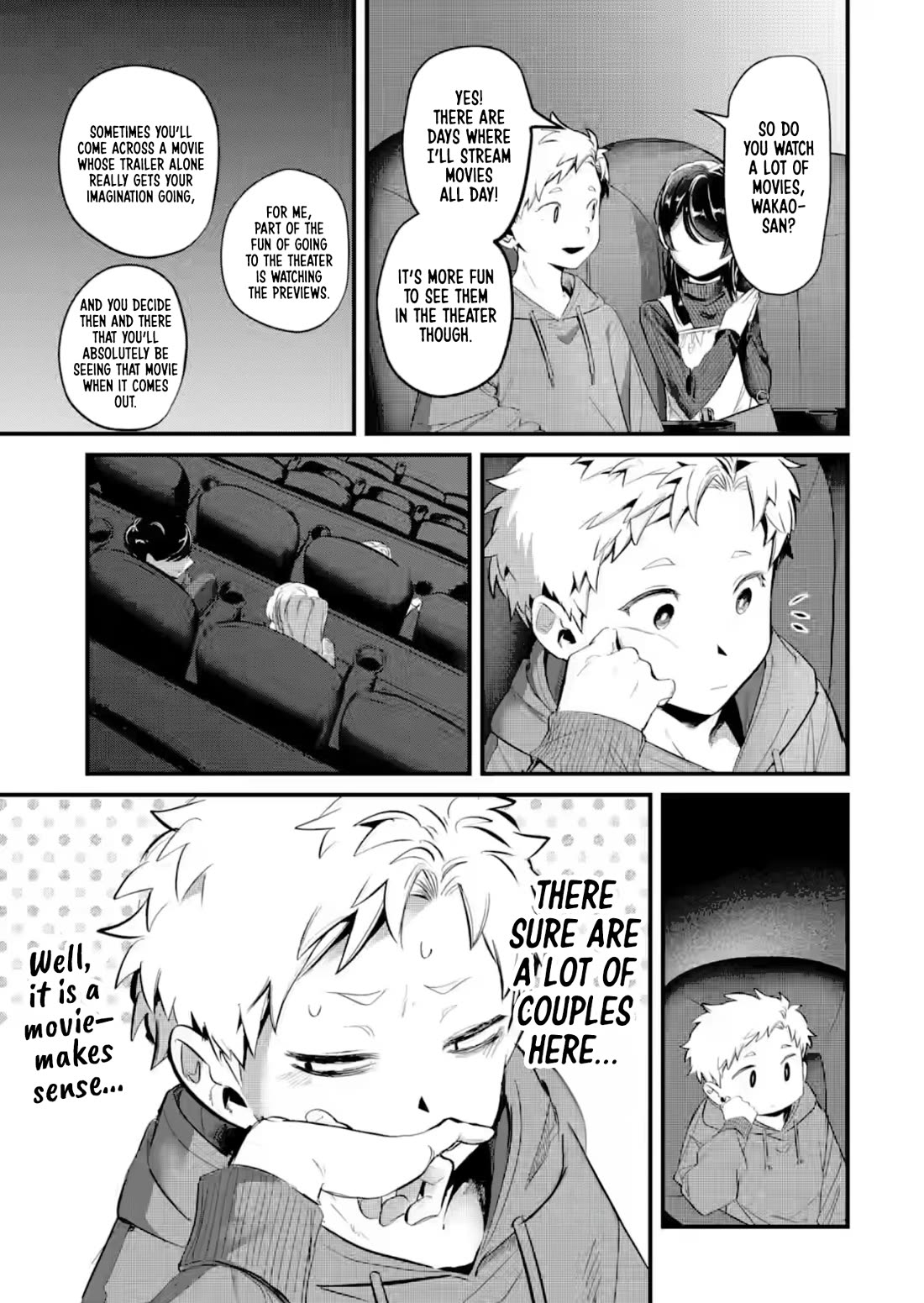 My Seatmate Wakao-san's Face Is Almost Visible but It's Not chapter 27 page 5