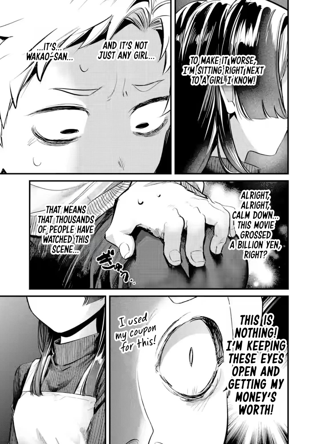 My Seatmate Wakao-san's Face Is Almost Visible but It's Not chapter 27 page 9